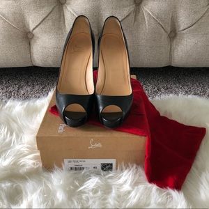 Authentic Christian Louboutin Very Prive 120.